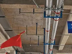 乌什管廊支架的安装方法